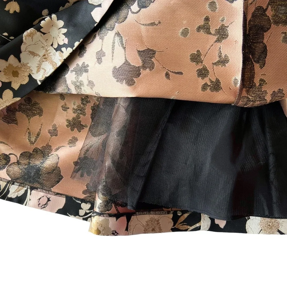 Eliza J Black Floral Dress - Picture 9 of 13